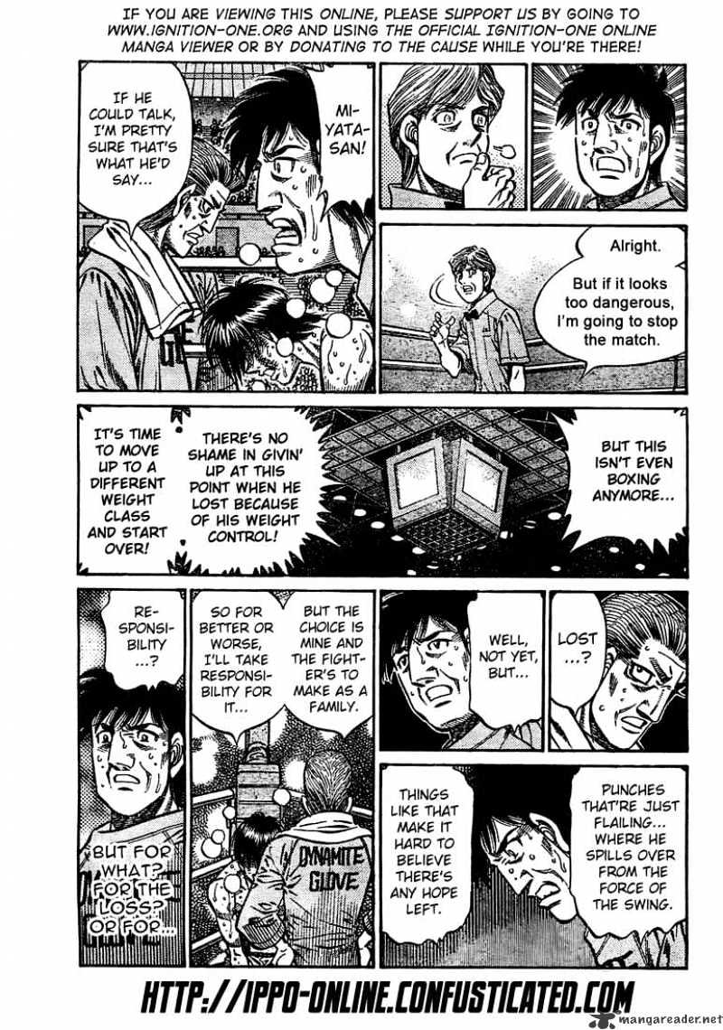 Hajime no Ippo: Fighting Spirit, Chapter 842 image 03